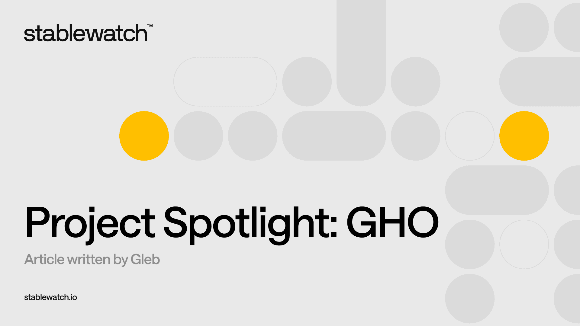 GHO Project Spotlight